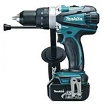 Makita DHP458RTJ 18V Akku-Schlagbohrschrauber Li-Ion LXT im Makpac