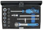 GEDORE 20 EMU-3 Steckschl&uuml;ssel-Satz 1/4 16-tlg 6-kant 4-13 mm"