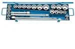 GEDORE D 32 EMAU-2 Steckschl&uuml;ssel-Satz 3/4 25-teilig UD-Profil mm+ZOLL"