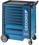 GEDORE 2004 0620 Werkzeugwagen mit 8 Schubladen