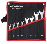 GEDORE R05126008 Doppelmaulschl&uuml;ssel Satz kurz SW6-22 mm 8-teilig