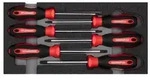 GEDORE R22150015 Schraubendrehersatz TX 2/6 CT-Modul 6-teilig