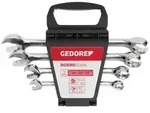 GEDORE R05905004 Ringratschenmaulschl&uuml;ssel offen 10-19 mm 4-teilig