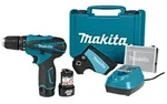 Makita DF330DWE Akku-Bohrschrauber 10,8V im Koffer inkl. 2x Akku 1,5Ah