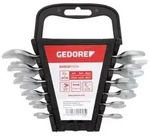 GEDORE R05125006 Doppelmaulschl&uuml;ssel Satz kurz SW6-17 mm 6-teilig
