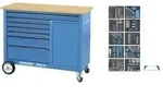 GEDORE 1504 XL-TS-308 Rollwerkbank mit Sortiment
