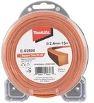 Makita E-02808 M&auml;hfaden Vierkant 2,4mm x 15m