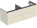 Geberit ONE Unterschrank f&uuml;r WT/-Platte 4 Schubl., 133,2x50,4x47cm,sandgrau...