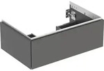 Geberit ONE Unterschrank f&uuml;r WT/-Platte 1 Schubl., 74x26,6x47cm, lava matt