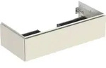 Geberit ONE Unterschrank f&uuml;r WT/-Platte 1 Schubl., 103,6x26,6x47cm,sandgrau...