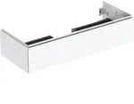 Geberit ONE Unterschrank f&uuml;r WT/-Platte 1 Schubl., 118.4x26,6x47cm, wei&szlig; hgl.
