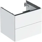 Geberit ONE Unterschrank f&uuml;r WT/-Platte 2 Schubl., 59,2x50,4x47cm, wei&szlig; hgl.
