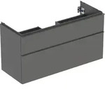 Geberit iCon Unterschrank f&uuml;r WT, 2 Schubl. 118,4x61,5x47,6cm, lava