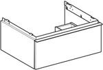 Geberit iCon Unterschrank f&uuml;r WT, 1 Schubl. 59,2x24,7x47,6cm, wei&szlig; matt