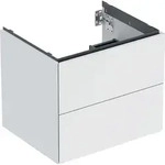Geberit ONE Unterschrank f&uuml;r WT/-Platte 2 Schubl., 59,2x50,4x47cm, wei&szlig; matt