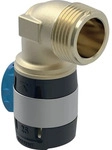 Geberit FlowFit &Uuml;bergangsbogen 90Gr mit AG Rg+ 90Gr d32-R1
