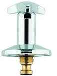 GROHE Oberteil 11502 f&uuml;r UP-Ventile Trecorn Griff Markierung rot 1/2 chrom"