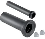 Geberit Anschlussset f&uuml;r Wand-WC d110/45, L:30cm, mattverchr.