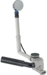 Geberit Badewannenablauf, d52 mit Drehbet. m. Fertigbauset, DN40/50, chrg