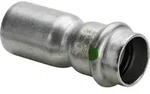 Viega Reduzierst&uuml;ck mit SC Sanpress Inox 2315.1 in 35x18mm Edelstahl