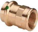Viega &Uuml;bergangsst&uuml;ck mit SC Sanpress 2212 in 35mm x Rp1 1/4 Siliziumbronze