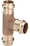Viega T-St&uuml;ck mit SC Sanpress 2218 in 22x22x15mm Siliziumbronze