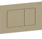 Geberit Sigma40 BetPl., eckig, f. 2-Mengen-Sp messing geb&uuml;rstet, Etc
