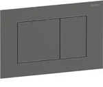 Geberit Sigma40 BetPl., eckig, f. 2-Mengen-Sp schwarzchrom geb&uuml;rstet, Etc