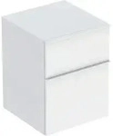 Geberit iCon Seitenschrank, 2 Schubladen 45x60x47,6cm, wei&szlig; matt