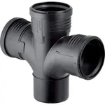 Geberit Silent-PP Bogenabzweigung 87,5Gr zweifach d110/110