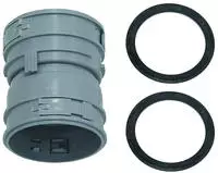 Vaillant Verbindungsst&uuml;ck f&uuml;r flexibles Abgassystem DN 60, PP