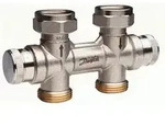 Danfoss dynamischer Hahnblock RLV-KDV f&uuml;r Ventil-HK G 3/4, Durchgang"