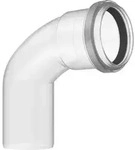 BOSCH Abgaszubeh&ouml;r FC-SE80-87 Abgasbogen 87 Gr, d:80mm