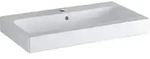 Geberit iCon Waschtisch, 75x48,5cm m. Hl., m. &Uuml;l., wei&szlig;, KeraTect
