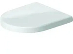 DU WC-Sitz mit SoftClose Scharniere edelstahl, wei&szlig;