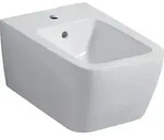 Geberit iCon Wandbidet eckig mit &Uuml;berlauf, wei&szlig;