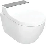 Geberit AquaClean Tuma Comfort WC-Komplettanlage Wand-WC Glas schwarz