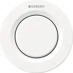 Geberit Typ 01 Fernbet&auml;tigung, rund, pmeum. 1-Mengen-Sp., UP-Dr&uuml;cker, wei&szlig;