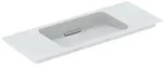 Geberit ONE MWT, 105x40cm, CleanDrain v.Ausld o.Hl., &Uuml;l.verd. wei&szlig; Tect...