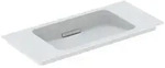 Geberit ONE MWT, 90x40cm, CleanDrain v.Ausld. o.Hl., &Uuml;l.verd., wei&szlig;...