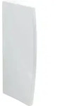 Geberit Urinaltrennwand Keramik 10x70x40cm, wei&szlig;