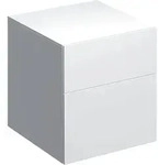 Geberit Xeno2 Seitenschrank mit 2 Schubladen 45x51x46,2cm, wei&szlig;