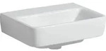 Geberit Renova Plan Handwaschbecken, 45x34cm o. Hl., o. &Uuml;l., wei&szlig;