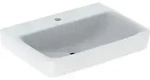 Geberit Renova Plan Waschtisch, 65x48cm m. Hl., o. &Uuml;l., wei&szlig;, KeraTect