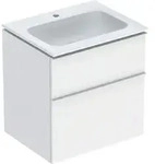 Geberit iCon Set MWT m. US, 2 Schubl. 60x63x48cm, wei&szlig; matt
