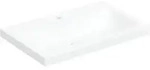 Geberit iCon Light Aufsatzwaschtisch 75x48cm mit Hahnloch, ohne &Uuml;l., wei&szlig;,...
