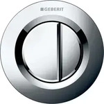 Geberit Typ 01 Fernbet&auml;tigung, rund, pmeum. 2-M-Sp., UP-Dr&uuml;cker, chrom gl&auml;nzend