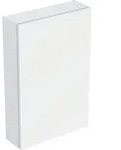 Geberit H&auml;ngeschrank rechteckig, 1 T&uuml;r 45x70x15cm, wei&szlig; matt