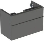 Geberit iCon Unterschrank f&uuml;r WT, 2 Schubl. 88,8x61,5x47,6cm, lava