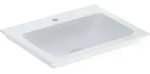 Geberit ONE M&ouml;belwaschtisch 60x48 cm m.Hl., o.&Uuml;l., wei&szlig;, KeraTect